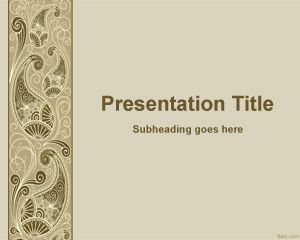 Plantilla PowerPoint Decorativa