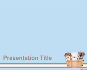 Plantilla PowerPoint de Mascotas