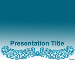 Plantilla PowerPoint con Estilo Artístico Gratis PPT Template