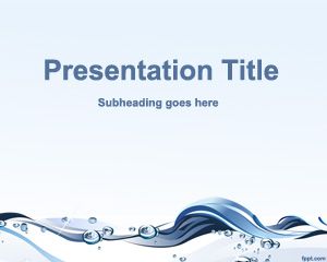 Water Conservation PowerPoint Template