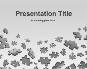 Puzzle Game PowerPoint Template PPT Template