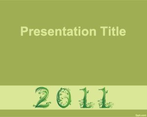 PowerPoint Theme 2011 PPT Template