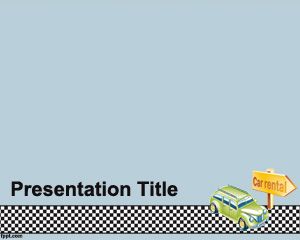 Auto rental PowerPoint Template