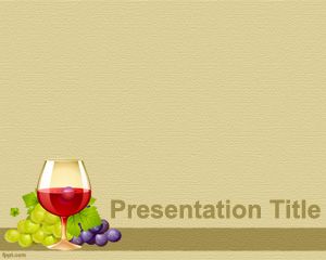 Wines Template for PowerPoint PPT Template