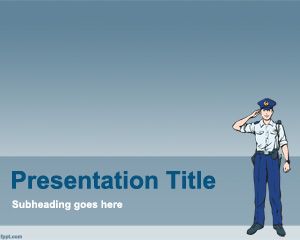 Police PowerPoint Template