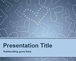 Plantilla PowerPoint de Cita a Ciegas PPT Template