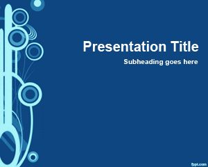 Blue Slide for PowerPoint PPT Template