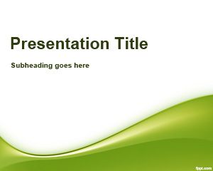 Writing PowerPoint Template PPT Template