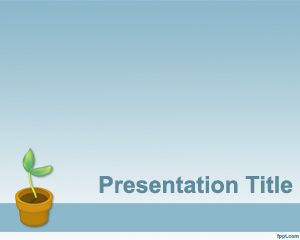 Plantilla PowerPoint de Germinador PPT Template