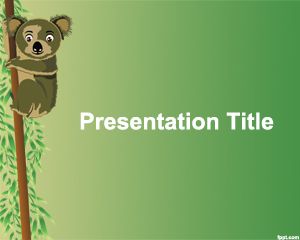 Koala PowerPoint Template PPT Template