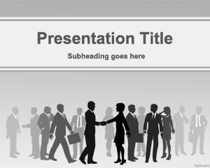 Plantilla PowerPoint de Comercio PPT Template