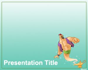 Plantilla PowerPoint de Genio PPT Template