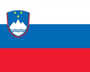 Bandera de Eslovenia PowerPoint PPT Template