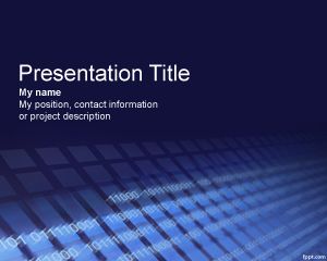 Software PowerPoint Template PPT Template