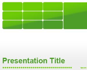 Green Business PowerPoint Template PPT Template