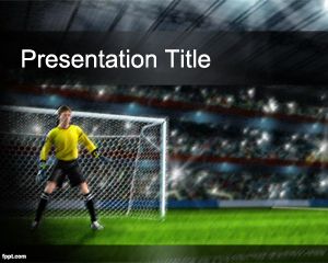 Tema de Fútbol para PowerPoint PPT Template