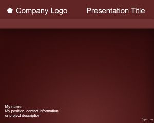 Plantilla PowerPoint de Menú PPT Template