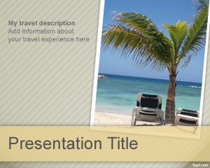 Plantilla PowerPoint de Viajes PPT Template