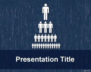 Plantilla PowerPoint de Estructura Organizacional PPT Template