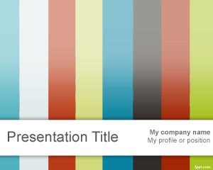 Plantilla PowerPoint para Video PPT Template