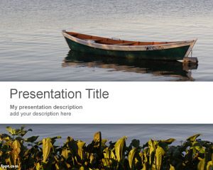 Plantilla PowerPoint de Bote