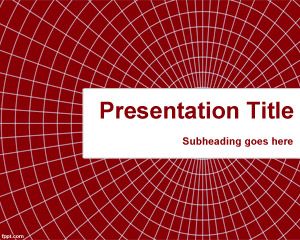 Plantilla PowerPoint con Telaraña PPT Template