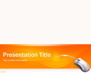 Orange Software PowerPoint Template PPT Template