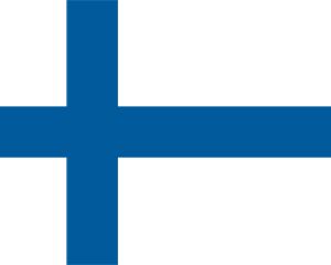 Flag of Finland PowerPoint PPT Template