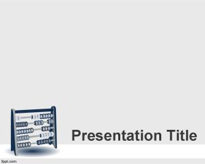 Math PowerPoint Template PPT Template