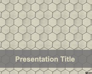 Honeycomb PowerPoint Template PPT Template