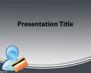 Mortgage credit PowerPoint Template PPT Template