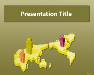World trade PowerPoint Template PPT Template