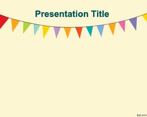 Pennants PowerPoint Template