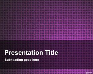 Violet Platinum PowerPoint Template PPT Template