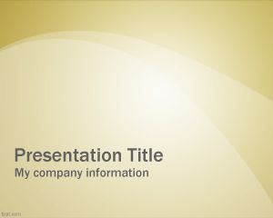 Yellow Professional Slide PowerPoint PPT Template