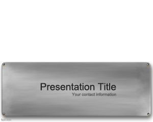 Shingle PowerPoint Template PPT Template
