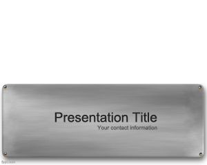 Shingle PowerPoint Template