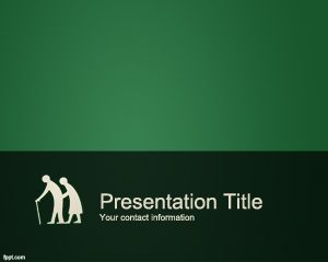 Elderly PowerPoint Template