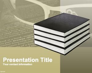 Plantilla PowerPoint de Literatura