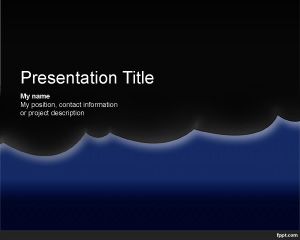 Night PowerPoint Template PPT Template