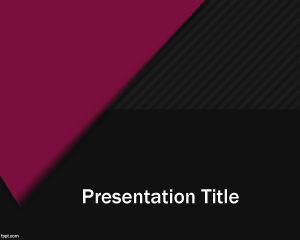Purplepaper PowerPoint Template PPT Template