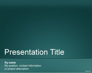 Support PowerPoint Template PPT Template
