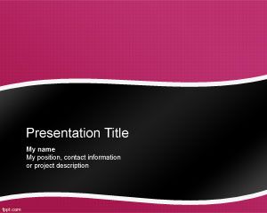 Singularity PowerPoint Template PPT Template