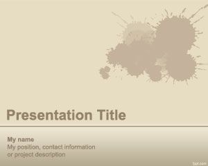 Splash PowerPoint Template