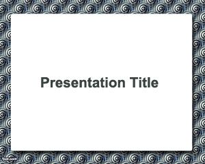 Whirlpool PowerPoint Template PPT Template
