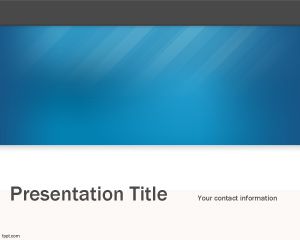 Blue Tech PowerPoint Template PPT Template