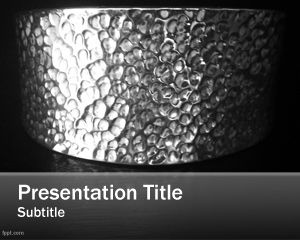 Silver PowerPoint Template PPT Template