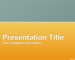 Minimal PowerPoint Template PPT Template