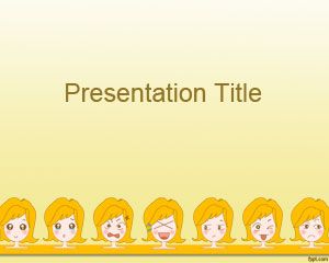 Mood Disorder PowerPoint Template PPT Template