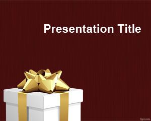 Gift PPT Background PPT Template